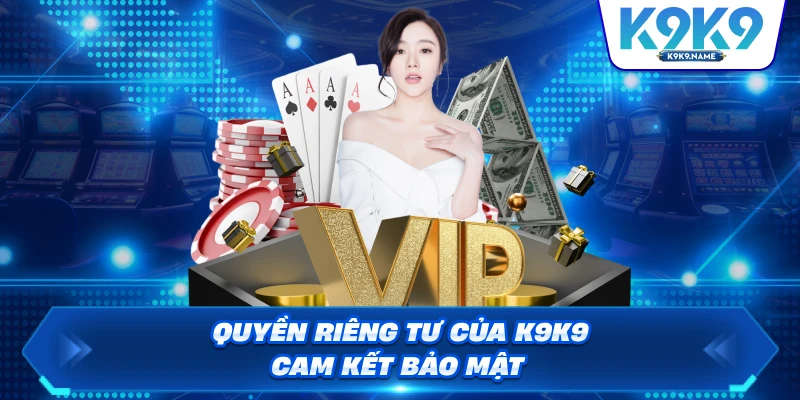 Quyền riêng tư của K9K9 cam kết bảo mật