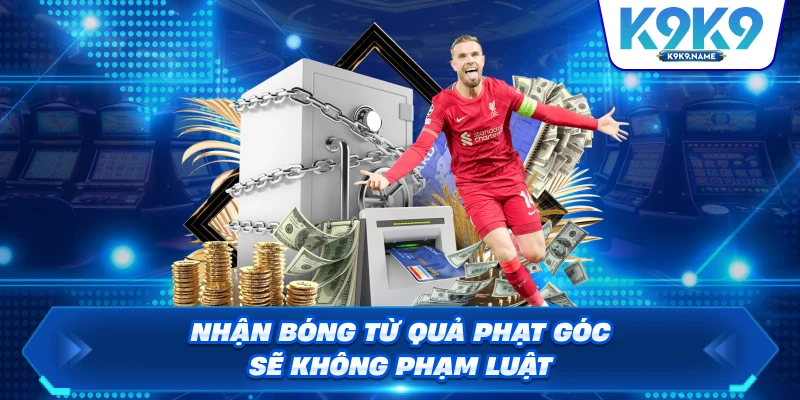 Nhận bóng từ quả phạt góc sẽ không phạm luật